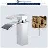 Homelody Wasserhahn Bad wasserfall，Waschtischarmatur mit Produktbild-Vorschau 7