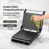 Kontaktní gril Olvy, 1800W, elektrický sendvičovač, 7 Náhled obrázku produktu 13