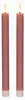Anna Collection Led Tischkerzen - 2x - rosa - 25 cm - 3D Produktbild-Vorschau 5