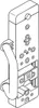A black and white illustration of a door lock mechanism. Anteprima dell’immagine prodotto
