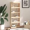 vidaXL Libreria/divisorio 60x30x167,5 cm Legno massello di Anteprima dell’immagine prodotto 6