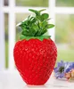 Gilde Vase, Erdbeere, "Frutilla", Keramik, rot, VE 2, H. 16 Produktbild-Vorschau 1