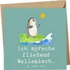 Mr. & Mrs. Panda faltkarte Fließend Surfen - Meeresbrise - Produktbild-Vorschau 1