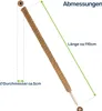 ​Erweiterbare Rankhilfe Kokosstab 110 cm mit Kokosfilz für Produktbild-Vorschau 6