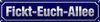 vianmo Blechschild 10x46 cm Fickt-Euch-Allee lustig Witz Produktbild-Vorschau 1