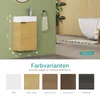 EMKE Waschbeckenunterschrank mit waschbecken 417×240×646 mm Produktbild-Vorschau 7