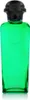 A product shot of a green glass bottle of perfume with a black cap. Náhled obrázku produktu