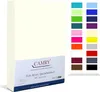 Carmy Spannbettlaken Jersey 90x200 - 100x200 cm Natur 100% Produktbild-Vorschau 1