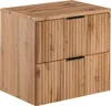 Modernes Badezimmermöbel-Set 60 Cm Mit Waschtischplatte Produktbild-Vorschau 1