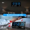 MODFU Nástěnné hodiny, digitální hodiny s podsvícením – Náhled obrázku produktu 8