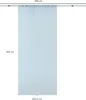 Homcom Glasschiebetür Schiebetür Glastür Zimmertür Mattglas Produktbild-Vorschau 3