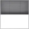 vidaXL Insektenschutz-Plissee für Fenster Aluminium 120x120 Produktbild-Vorschau 1