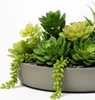 Vaso da fiori ORYVEN in fibra di vetro, grigio cemento, 30 Anteprima dell’immagine prodotto 5