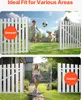 SucceBuy Maschendrahtzauntor für 3 x 4 Fuß großen Garten, Produktbild-Vorschau 6