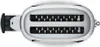 Top-down view of a silver two-slice toaster. Produktbild-Vorschau