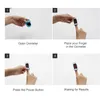 Pulzný oxymeter LED Fingertip Monitor kyslíka v krvi Náhľad obrázku produktu 5