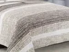 Přehoz Na Postel Oboustranný TAVIRA Béžová Ecru 220x240cm Náhled obrázku produktu 3