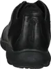 The back view of a black Geox Nebula B men's sneaker. Produktbild-Vorschau