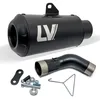 Endschalldämpfer LeoVince LV-10 FULL BLACK mit ABE für Produktbild-Vorschau 1