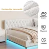 INONEFT  Polsterbett 140x200cm mit LED- und Produktbild-Vorschau 5