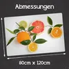 Küchenmatte 80x120 cm Vinylmatte Bodenmatte Dekoration - Produktbild-Vorschau 5
