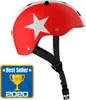 Kinderhelm Moltó, wit-rood, maat 48-53 cm Productafbeelding-voorbeeld 5