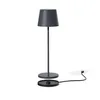 Kabellose Tischleuchte –  – KELLY ROCK – Graues Aluminium – Produktbild-Vorschau 9