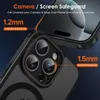Close-up of a phone case highlighting camera and screen protection features. Produktbild-Vorschau