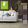TRESKO® 2 kusy akustických dřevěných panelů 120×60 cm Náhled obrázku produktu 4