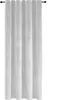 Vorhang Weiß Kräuselband Verdunkelung 140x245 cm Samt weich Produktbild-Vorschau 1