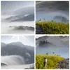 Bilder auf glas - Einteilig - Berg Nebel Landschaft Morgen Produktbild-Vorschau 8