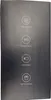 A dark gray background with white icons and text describing product features. Produktbild-Vorschau