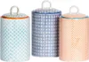Nicola Spring handbedruckte Küchenbehälter - 11,5 cm - 3 Produktbild-Vorschau 1