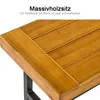 Holzbank Gartenbank Sitzbank 2-sitzer Parkbank Massivholz Produktbild-Vorschau 3