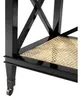 Casa Padrino Luxus Konsole Schwarz / Naturfarben 124 x 47 x Produktbild-Vorschau 5