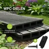 JUSKYS® WPC Terrassendielen 8 m², inkl. Unterkonstruktion & Produktbild-Vorschau 4