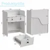 Pult pre recepciu s LED osvetlením, moderný recepčný pult s Náhľad obrázku produktu 3
