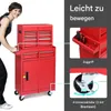 Metalowa szafka narzędziowa FCH, szafka na kółkach combi z Podgląd zdjęcia produktu 2