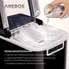 AREBOS Eiswürfelmaschine 12kg 24h 8 Eiswürfel in 10 Min 2,2 Produktbild-Vorschau 6
