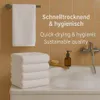 Betz 6 Stück Handtücher 50x100 cm PALERMO 100% Baumwolle  Produktbild-Vorschau 6
