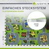 Juskys Kinder Puzzlematte Jascha 9 Teile - Stadt & Straßen Produktbild-Vorschau 3
