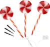 Tuinsteker lollypop 62 cm kerstversiering Nampook Productafbeelding-voorbeeld 15