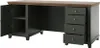 Set ufficio ASSIA verde scuro e legno – Scrivania 180 cm + Anteprima dell’immagine prodotto 5