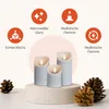 Meisterhome® 3er-Set Flammenlose LED Kerzen mit Timer Produktbild-Vorschau 2