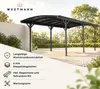Westmann aluminiowa okrągła wiata dachowa Bergen antracyt Podgląd zdjęcia produktu 3