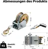 Wiltec Handseilwinde bis 550kg Übersetzung 4,1:1 130 x 190 Produktbild-Vorschau 3