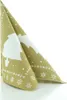 Sovie HOME Weihnachtsserviette White Tree in Gold aus Produktbild-Vorschau 6