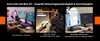 A collage of three images showcasing a mini PC and its features. Produktbild-Vorschau