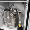 Premium Bierbar 50l Liebherr Rundrohrsäule schwarz 2kg Produktbild-Vorschau 11