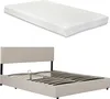 Polsterbett 'Juva' Doppelbett mit Matratze Bettkasten und Produktbild-Vorschau 4